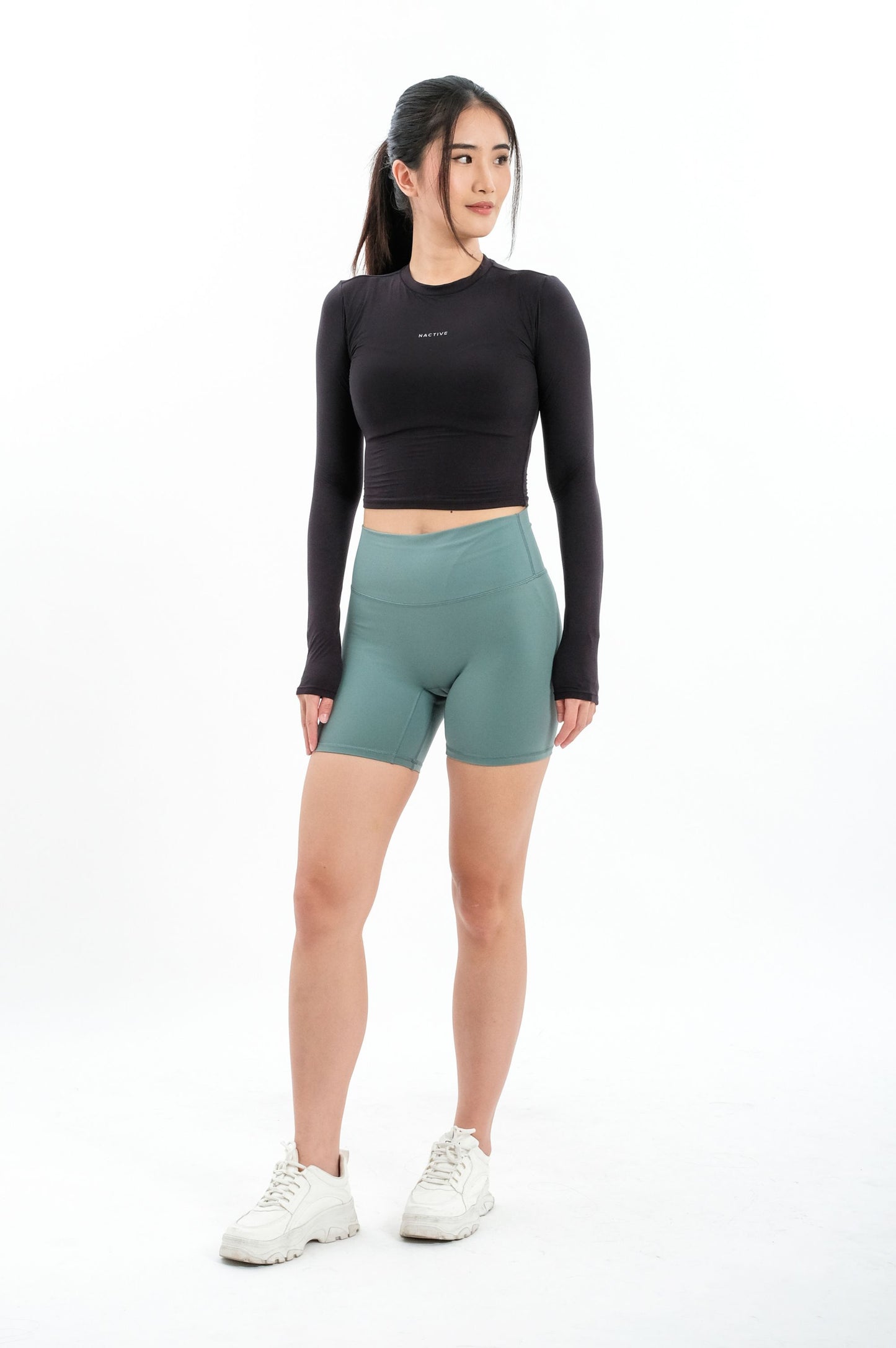 Ace biker short - Sage