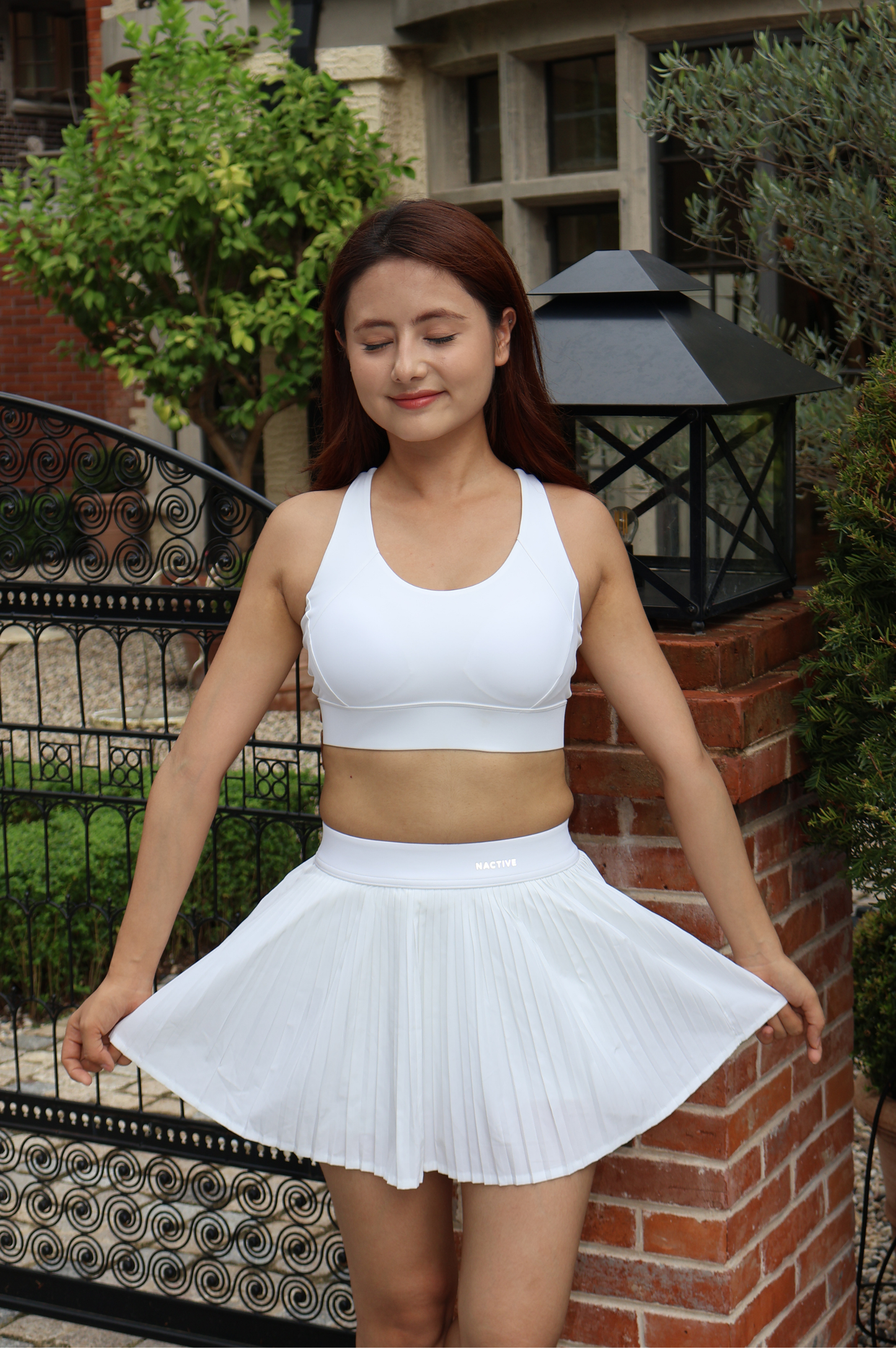 Aspen sportsbra - White