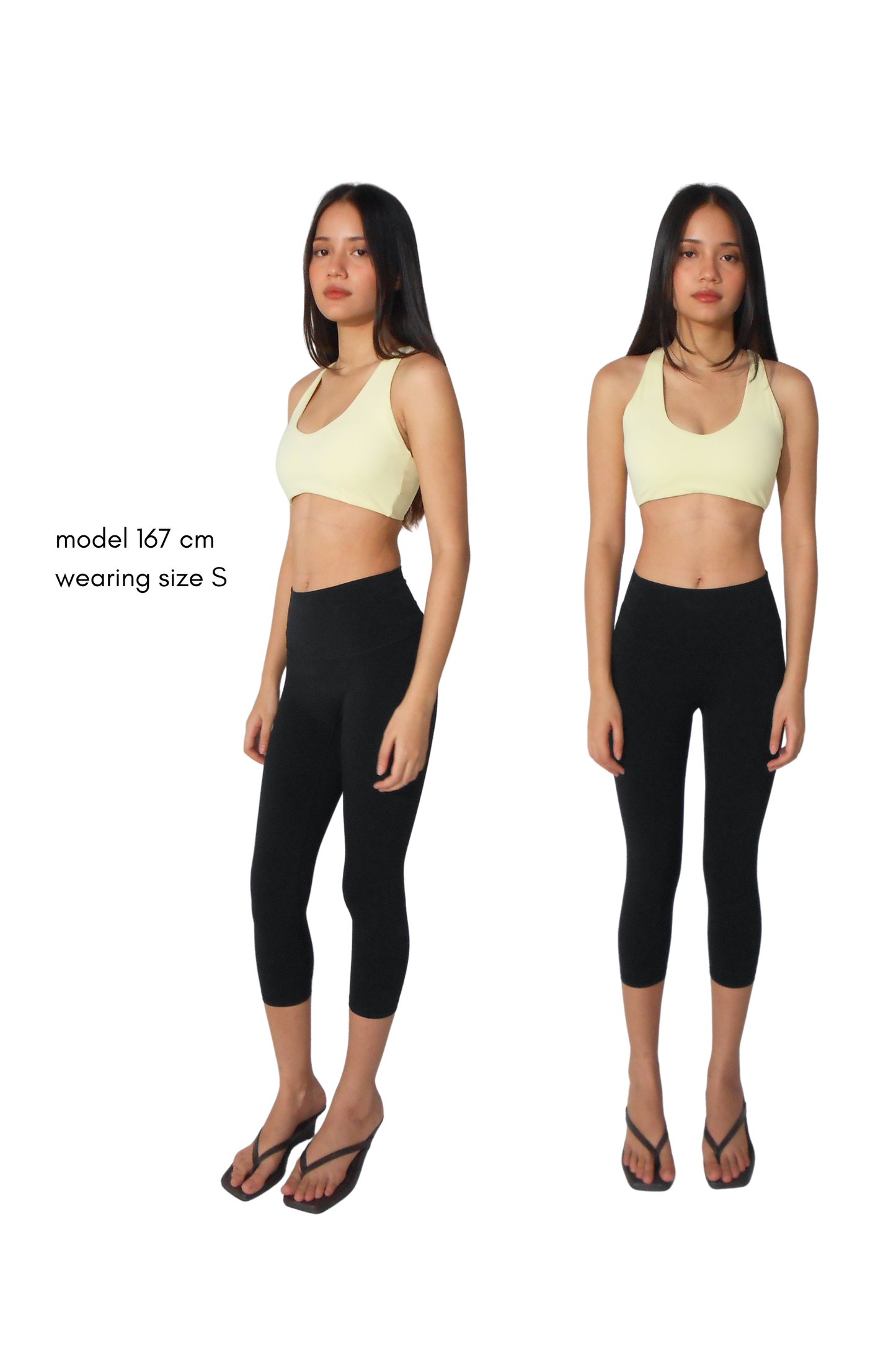 Gia Racerback Pushup Sportsbra - Butter yellow
