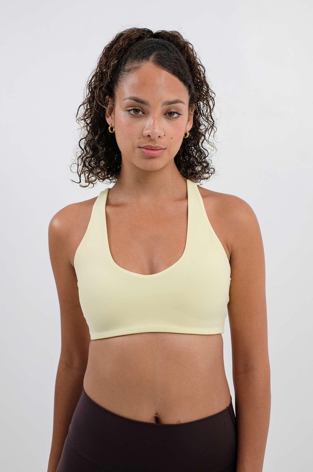 Gia Racerback Pushup Sportsbra - Butter yellow