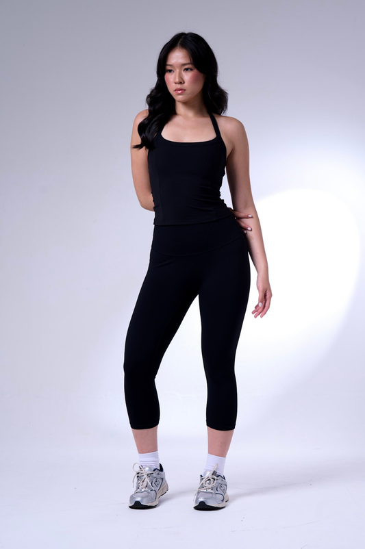Sassy capri high waisted